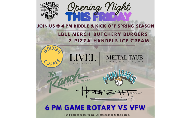 Opening Night LBLL Invitation Spring 26 